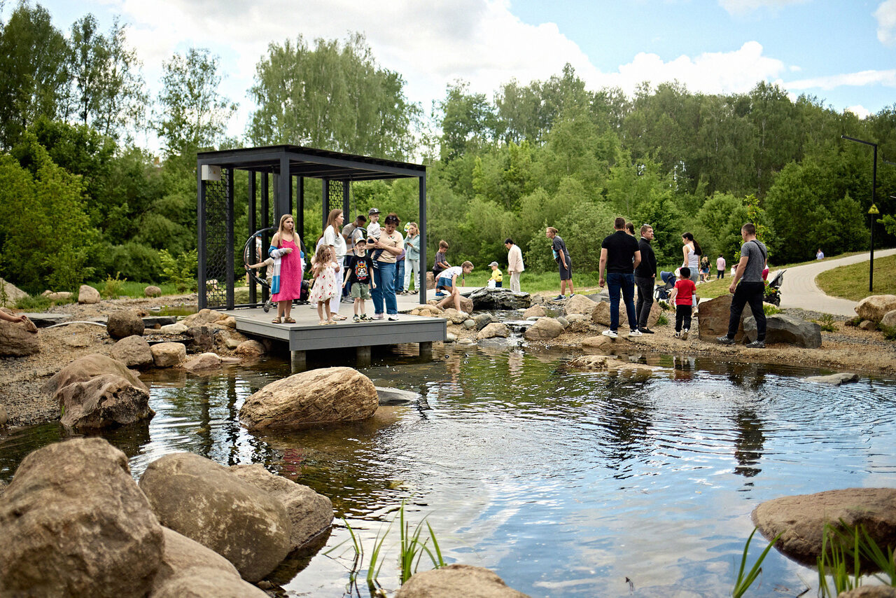 Бег в Мегаполис-парке